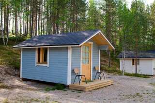 Кемпинги Kangasjoki Camping Суомуссалми Коттедж с общей ванной комнатой (для 3 взрослых)-7